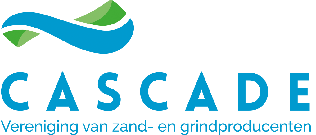 Logo Cascade, vereniging van zand- engrindproducenten